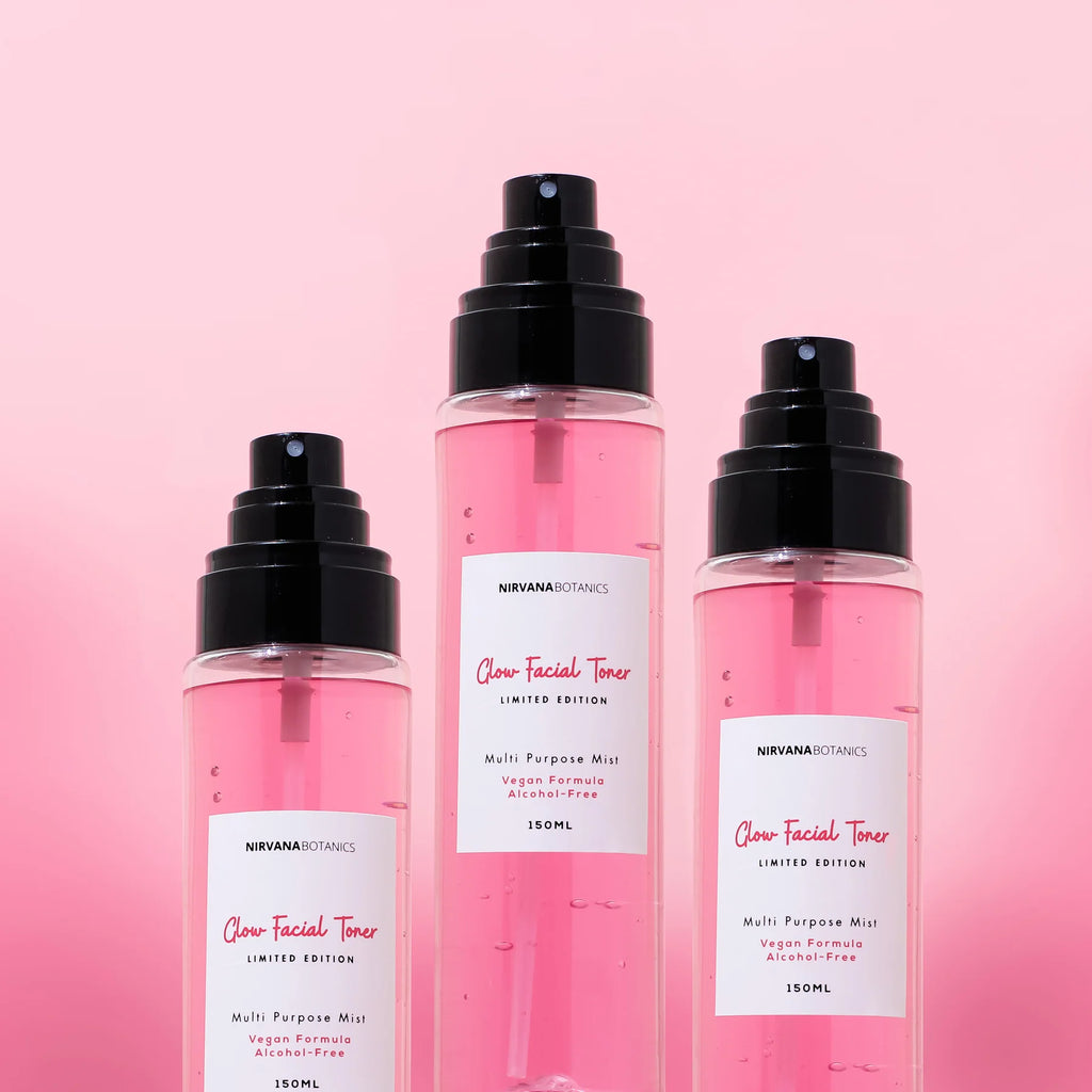 Pink Glow Facial Toner for Oily & Acne Prone Skin