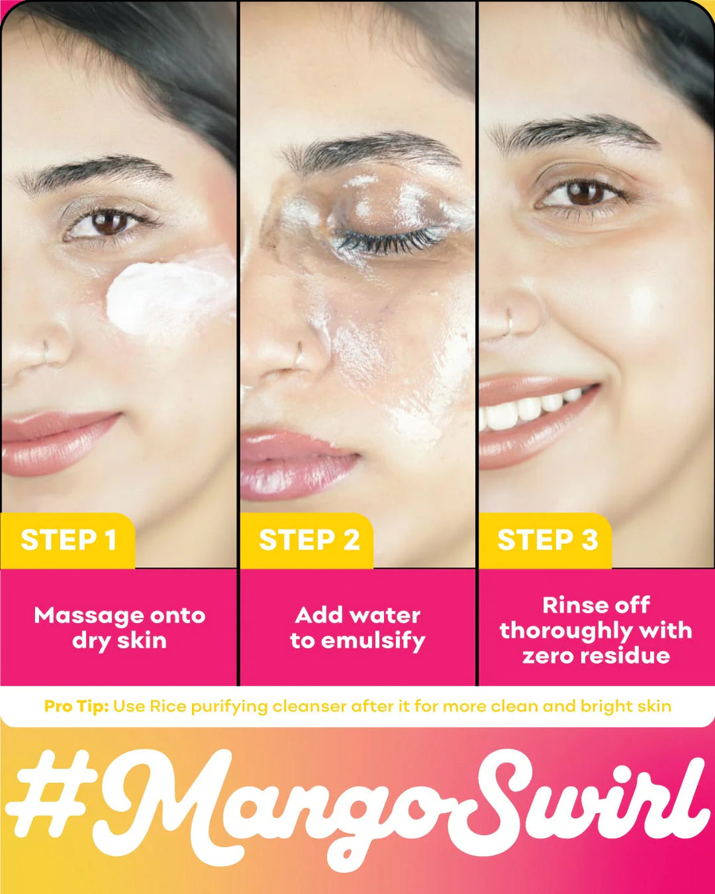 Mango Swirl Melt Away Cleansing Balm