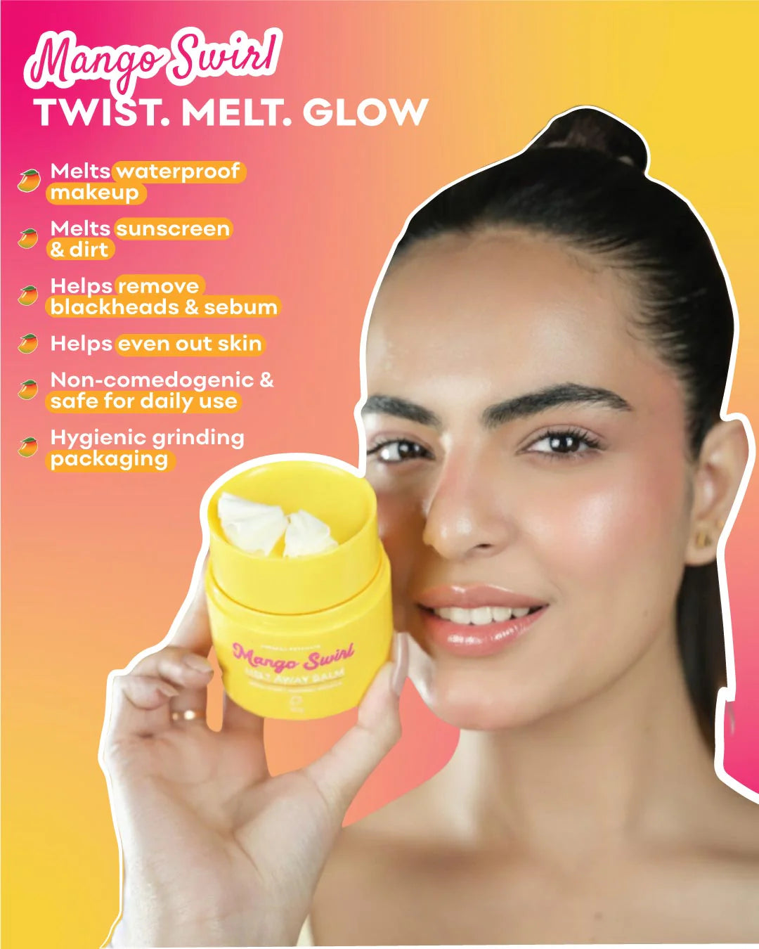 Mango Swirl Melt Away Cleansing Balm