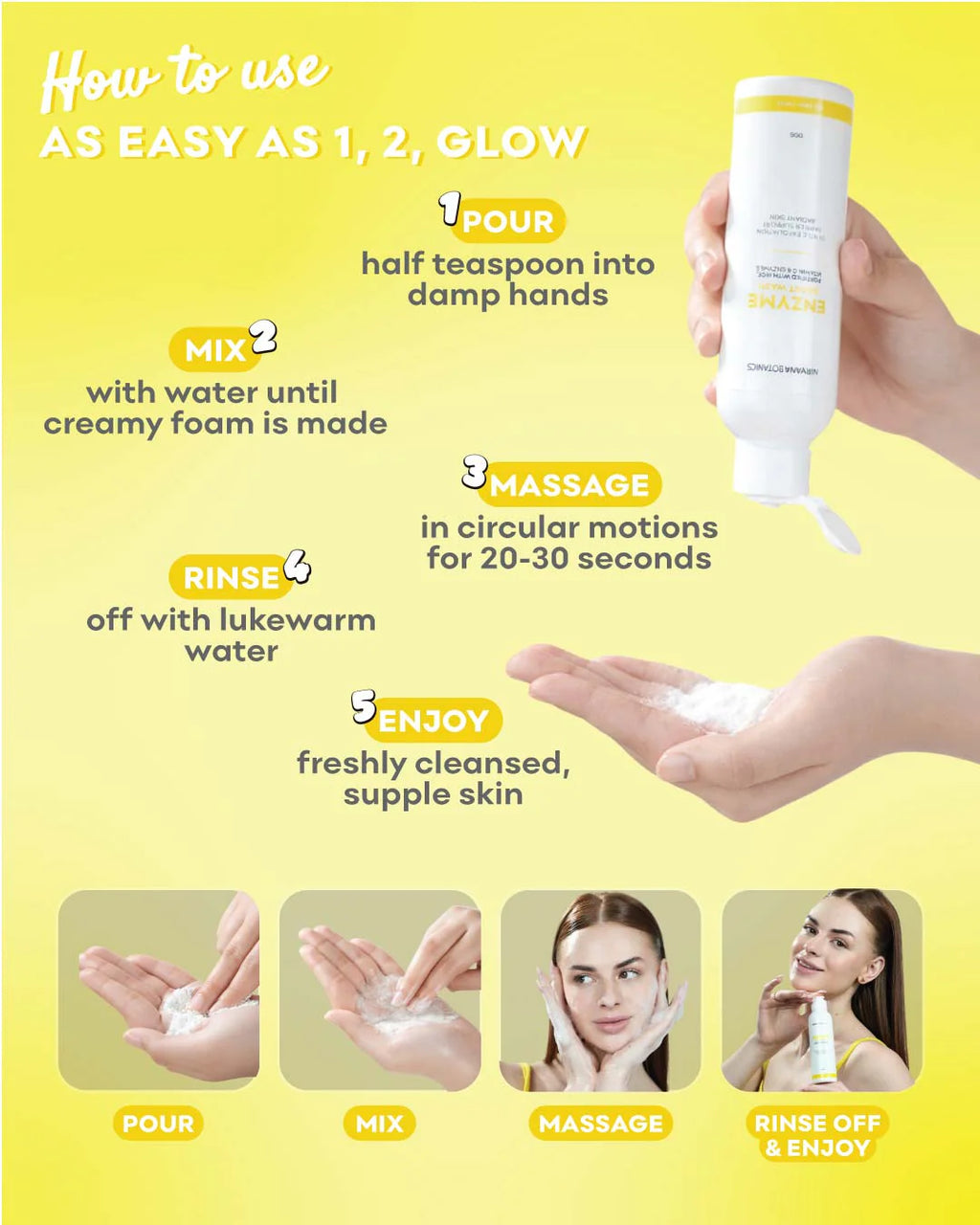Rice Enzyme Powder Boost Wash