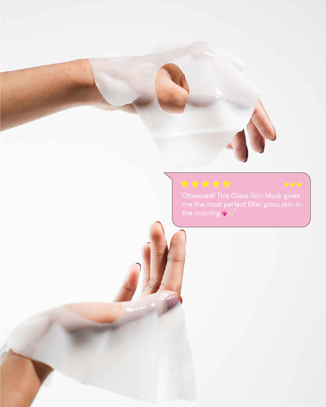 Korean Glass Skin Collagen Mask!
